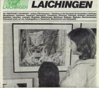Titelseite Treffpunkt Laichingen Mai 1990